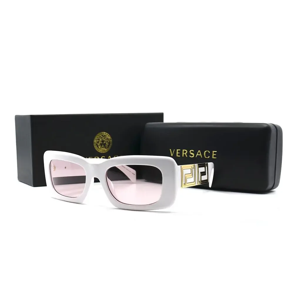 NEW VERSACE VE4444U 314/5 WHITE PINK AUTHENTIC SUNGLASSES - Picture 15 of 15